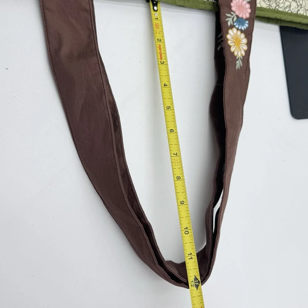 Diisney Parks Quilted Tote Bag With Bambi Flower &Thumper!! Mushroom CottageCore